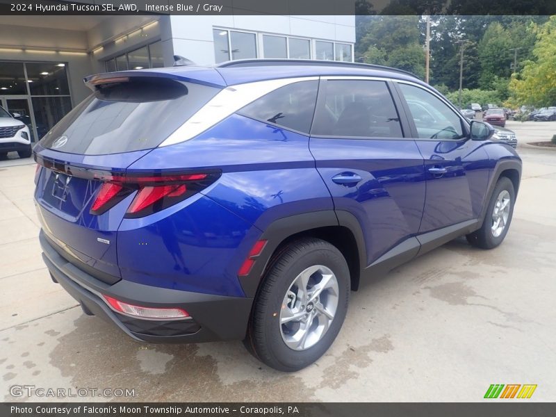Intense Blue / Gray 2024 Hyundai Tucson SEL AWD