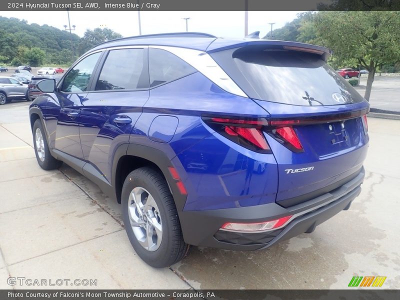 Intense Blue / Gray 2024 Hyundai Tucson SEL AWD