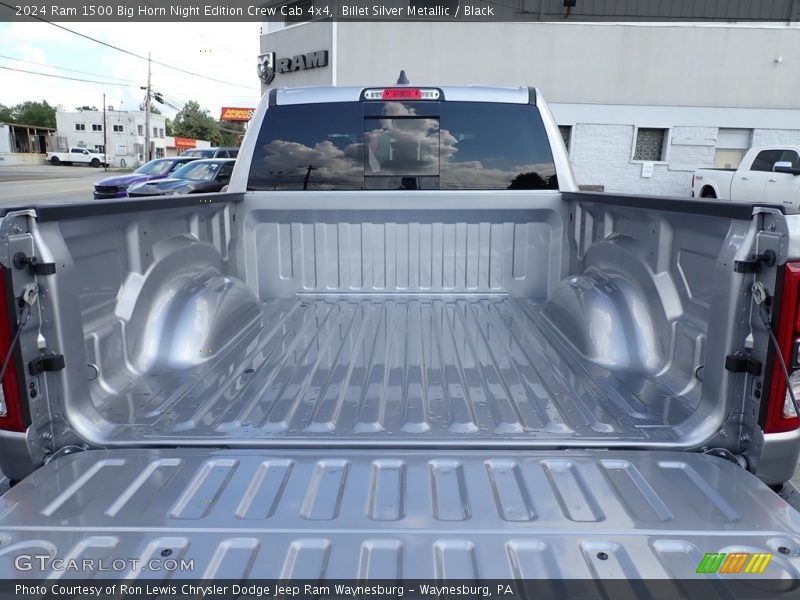 Billet Silver Metallic / Black 2024 Ram 1500 Big Horn Night Edition Crew Cab 4x4