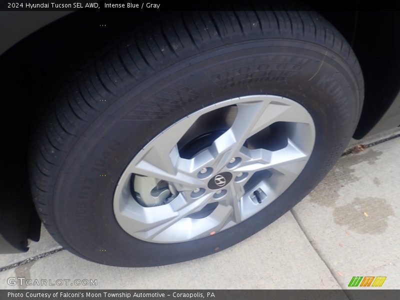 Intense Blue / Gray 2024 Hyundai Tucson SEL AWD