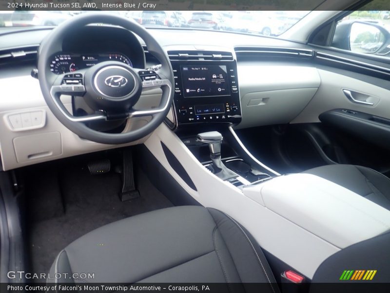 Intense Blue / Gray 2024 Hyundai Tucson SEL AWD