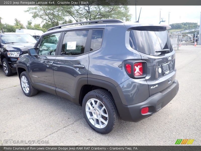 Graphite Gray / Black 2023 Jeep Renegade Latitude 4x4