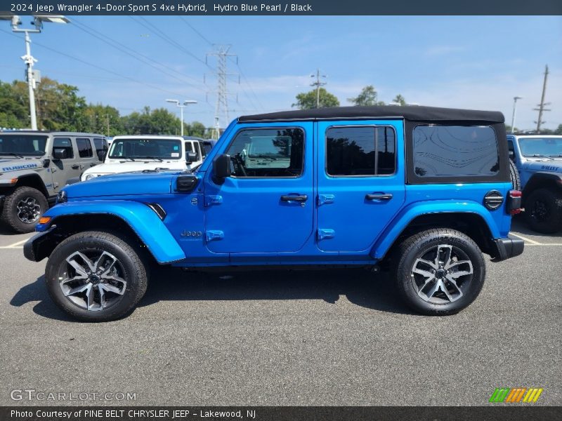  2024 Wrangler 4-Door Sport S 4xe Hybrid Hydro Blue Pearl