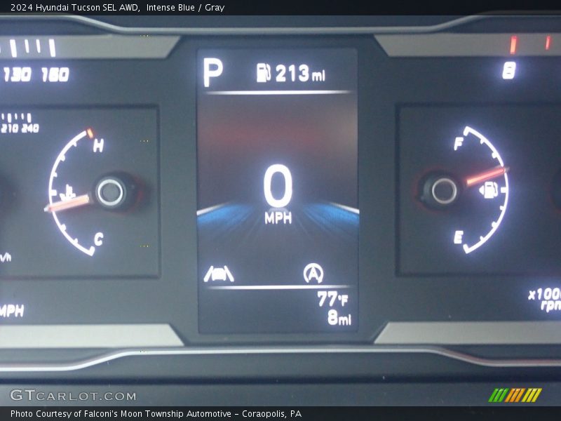 Intense Blue / Gray 2024 Hyundai Tucson SEL AWD