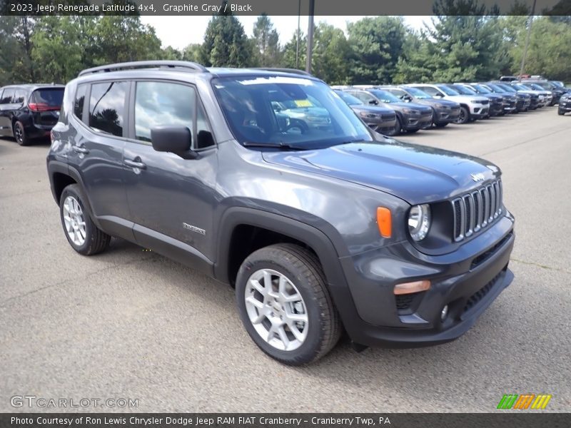 Graphite Gray / Black 2023 Jeep Renegade Latitude 4x4