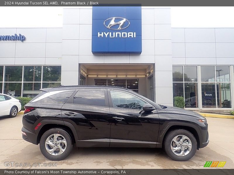 Phantom Black / Black 2024 Hyundai Tucson SEL AWD