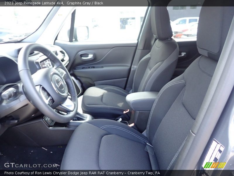 Graphite Gray / Black 2023 Jeep Renegade Latitude 4x4