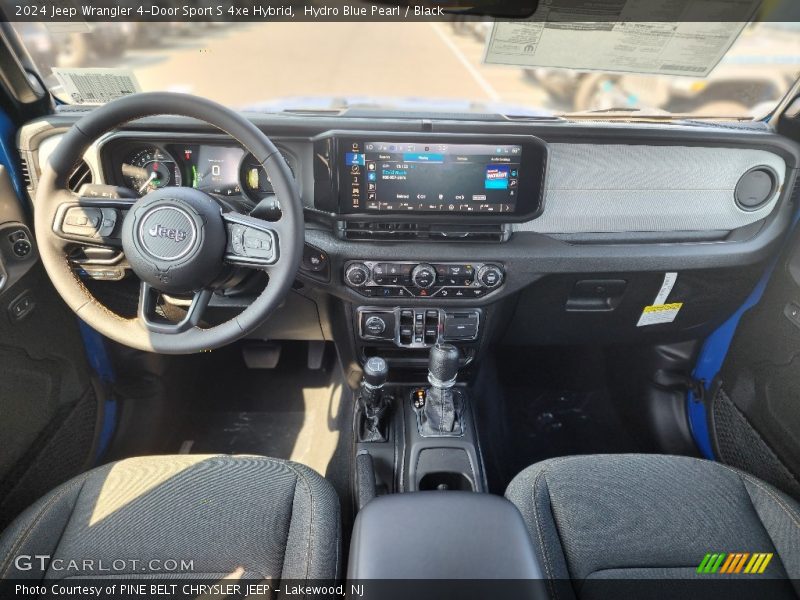 Dashboard of 2024 Wrangler 4-Door Sport S 4xe Hybrid