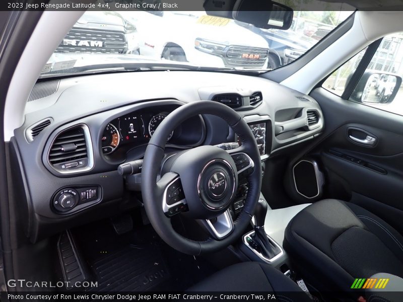 Graphite Gray / Black 2023 Jeep Renegade Latitude 4x4