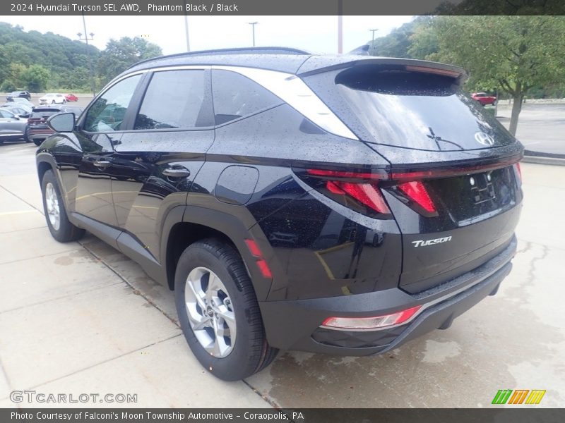 Phantom Black / Black 2024 Hyundai Tucson SEL AWD