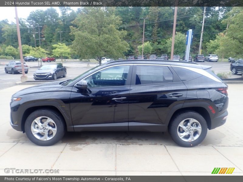 Phantom Black / Black 2024 Hyundai Tucson SEL AWD