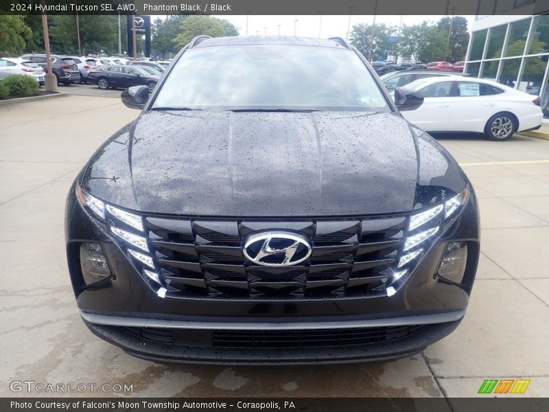 Phantom Black / Black 2024 Hyundai Tucson SEL AWD