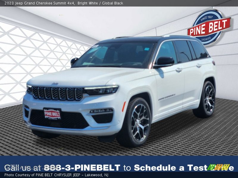 Bright White / Global Black 2023 Jeep Grand Cherokee Summit 4x4