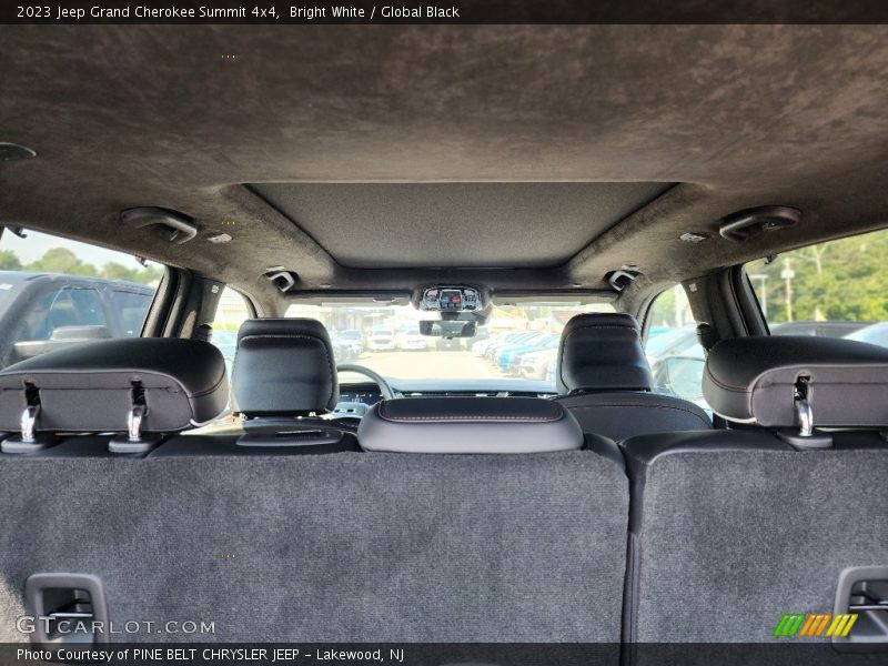 Bright White / Global Black 2023 Jeep Grand Cherokee Summit 4x4