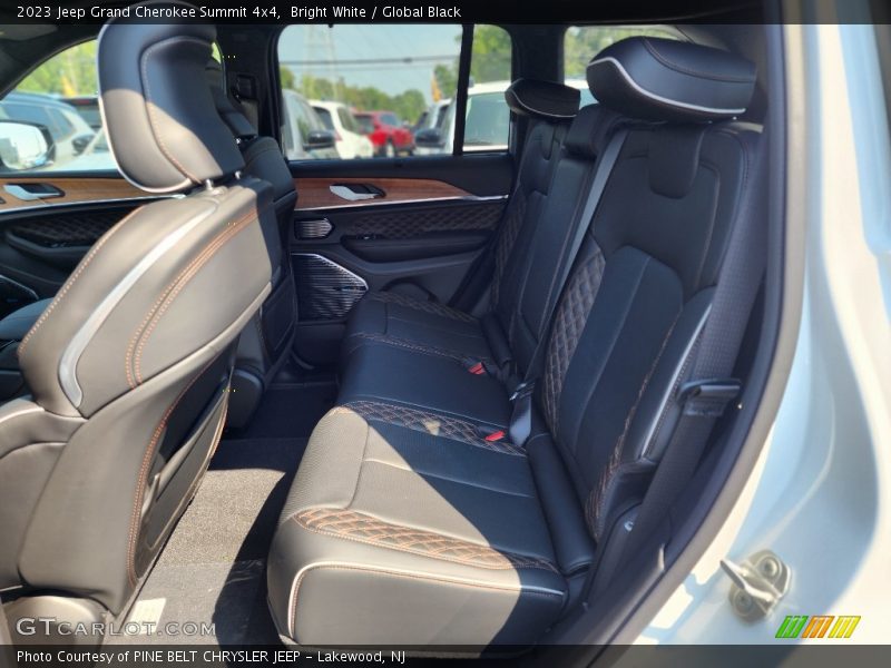 Bright White / Global Black 2023 Jeep Grand Cherokee Summit 4x4