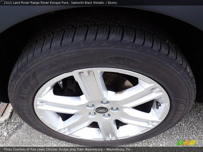 Santorini Black Metallic / Ebony 2013 Land Rover Range Rover Evoque Pure