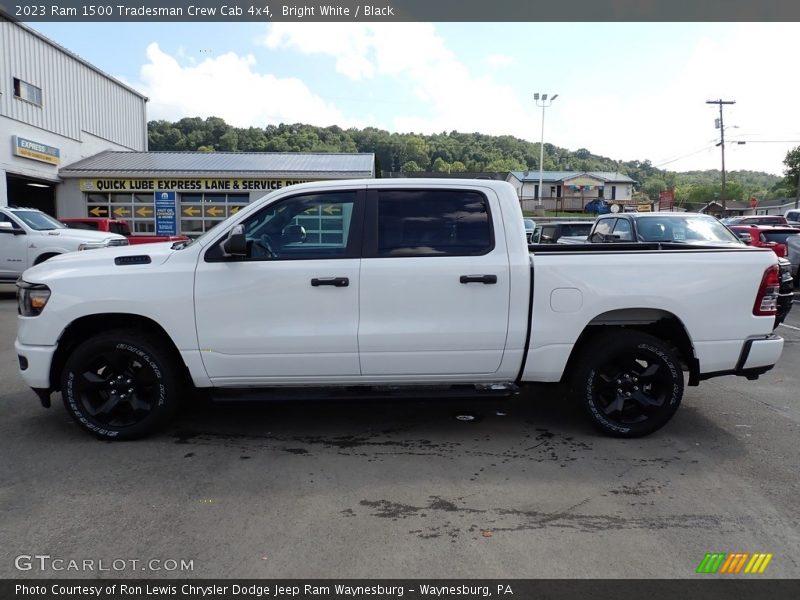 Bright White / Black 2023 Ram 1500 Tradesman Crew Cab 4x4
