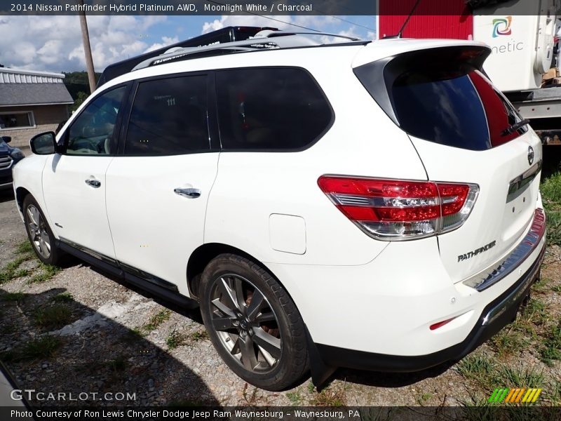  2014 Pathfinder Hybrid Platinum AWD Moonlight White