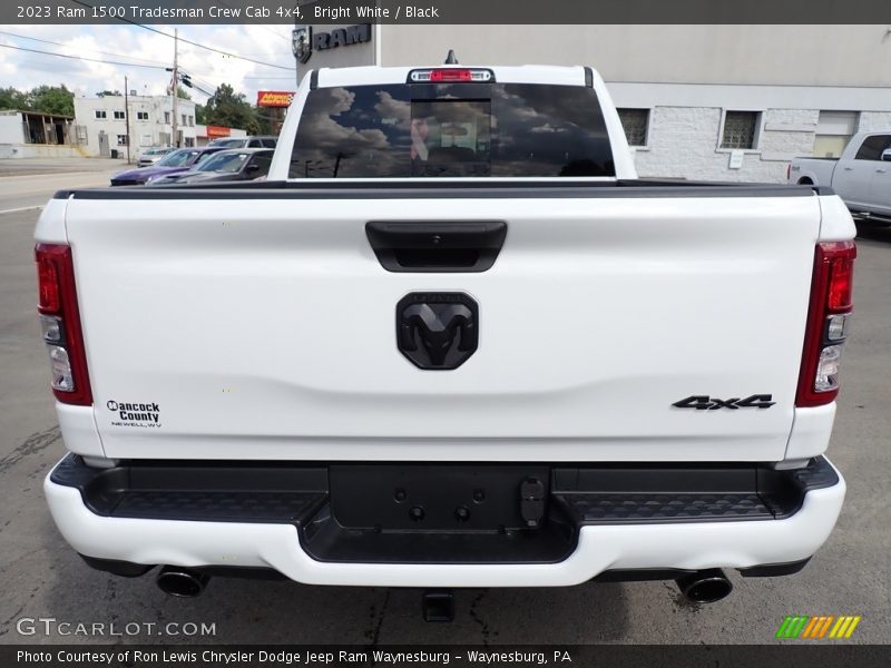 Bright White / Black 2023 Ram 1500 Tradesman Crew Cab 4x4