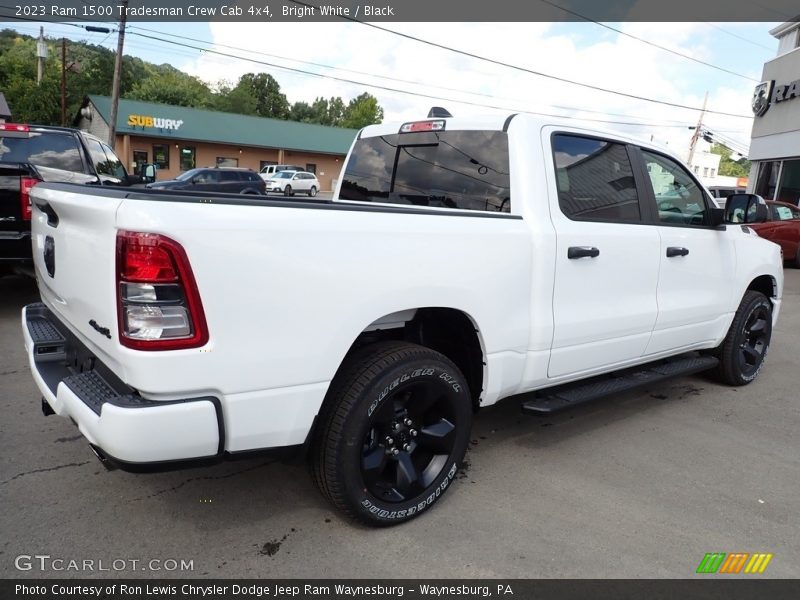 Bright White / Black 2023 Ram 1500 Tradesman Crew Cab 4x4