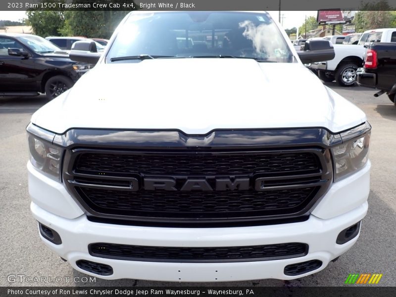 Bright White / Black 2023 Ram 1500 Tradesman Crew Cab 4x4