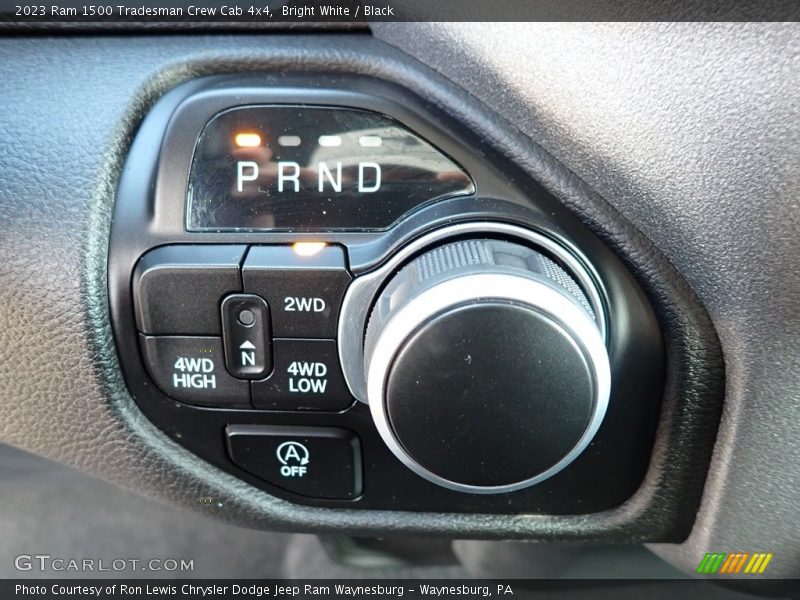 Bright White / Black 2023 Ram 1500 Tradesman Crew Cab 4x4