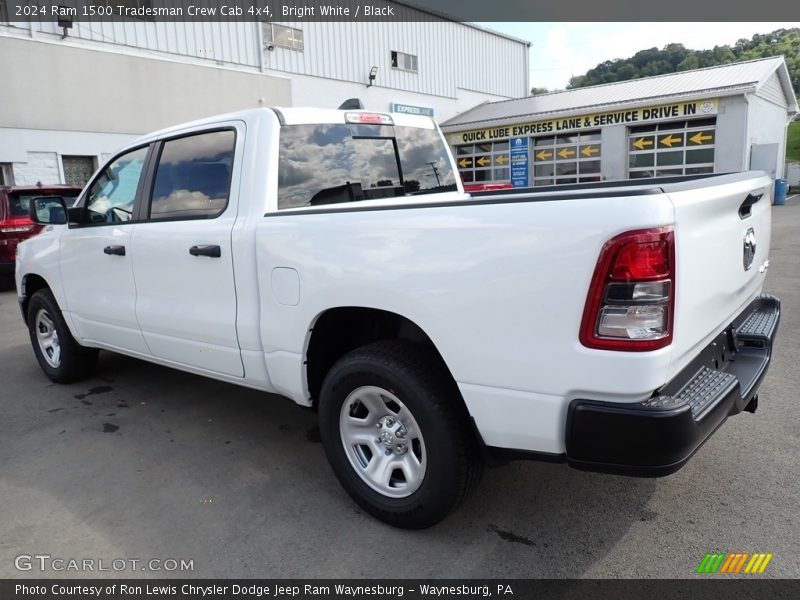 Bright White / Black 2024 Ram 1500 Tradesman Crew Cab 4x4