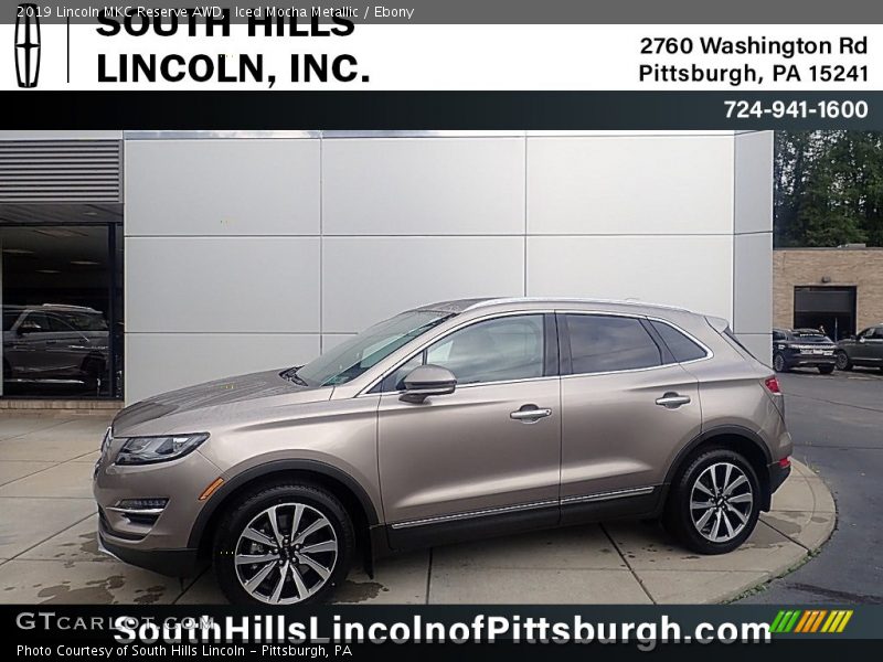 Iced Mocha Metallic / Ebony 2019 Lincoln MKC Reserve AWD