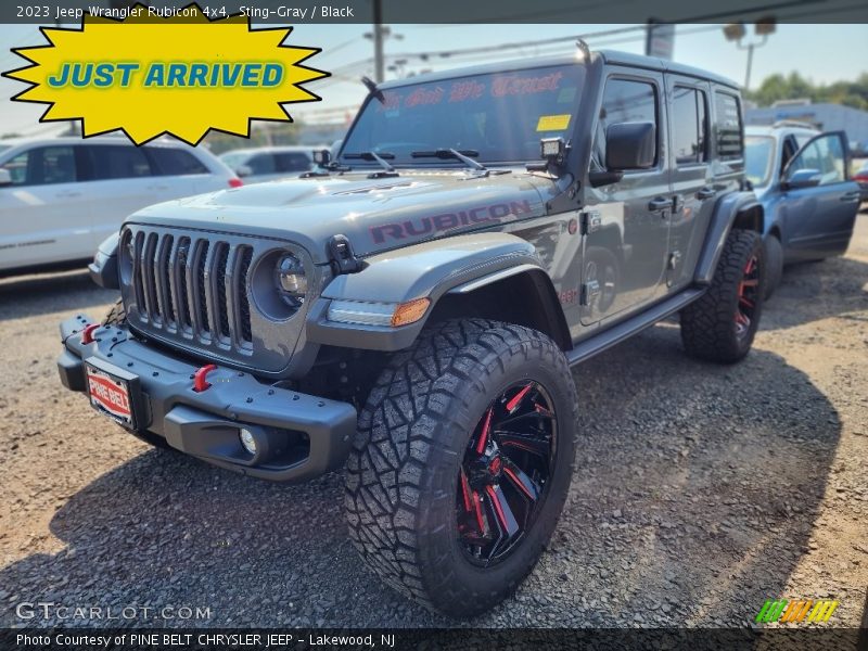 Sting-Gray / Black 2023 Jeep Wrangler Rubicon 4x4