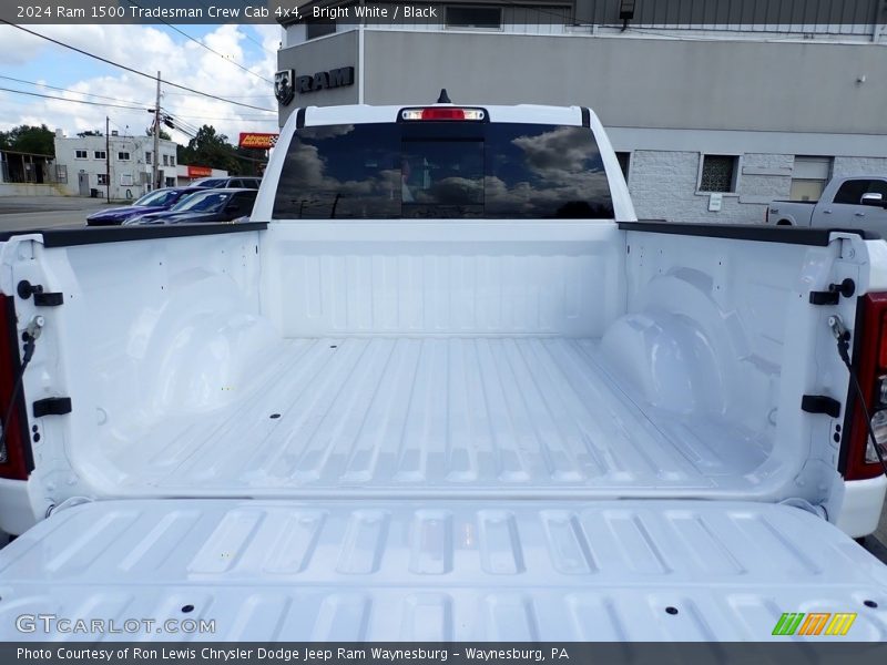 Bright White / Black 2024 Ram 1500 Tradesman Crew Cab 4x4