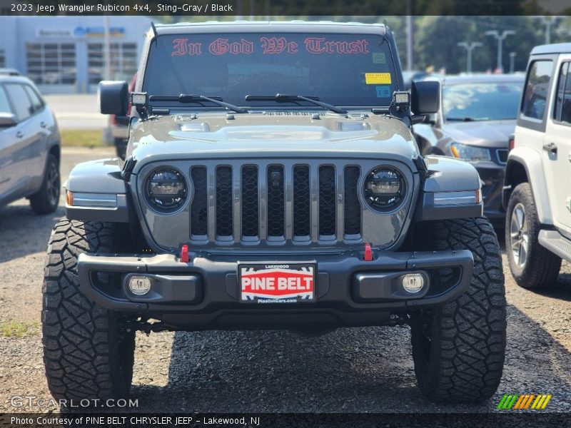 Sting-Gray / Black 2023 Jeep Wrangler Rubicon 4x4