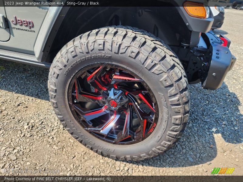 Sting-Gray / Black 2023 Jeep Wrangler Rubicon 4x4