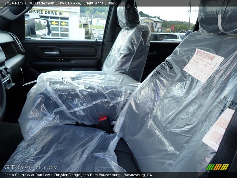 Bright White / Black 2024 Ram 1500 Tradesman Crew Cab 4x4