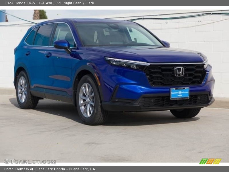 Still Night Pearl / Black 2024 Honda CR-V EX-L AWD