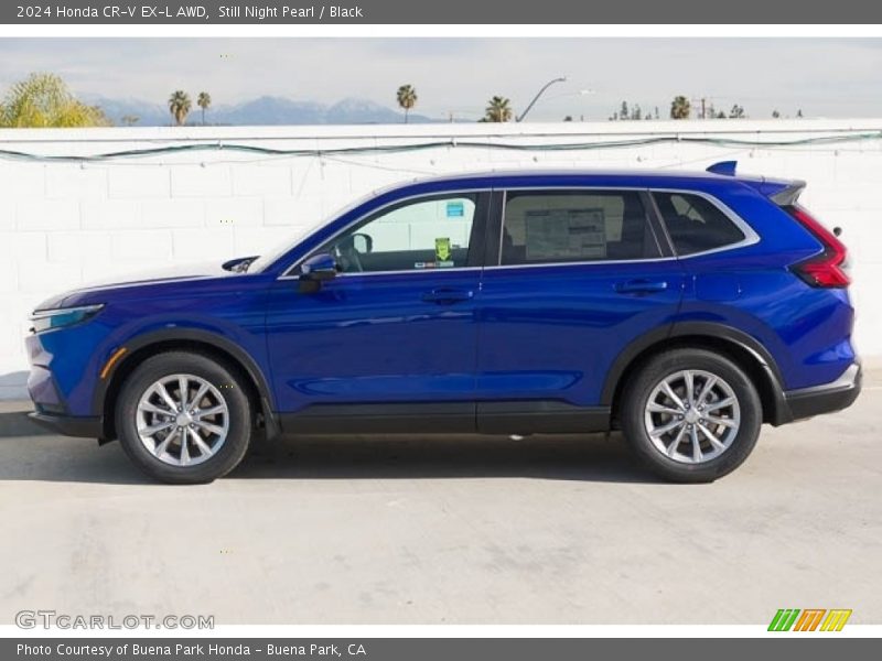 Still Night Pearl / Black 2024 Honda CR-V EX-L AWD