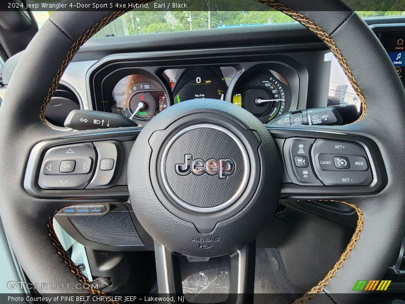 Earl / Black 2024 Jeep Wrangler 4-Door Sport S 4xe Hybrid