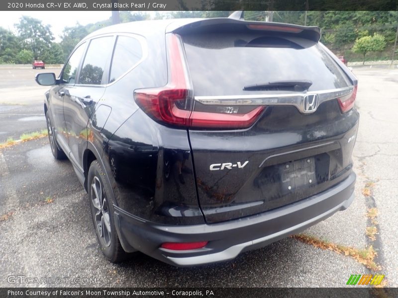 Crystal Black Pearl / Gray 2020 Honda CR-V EX AWD