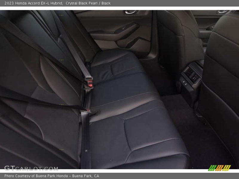 Rear Seat of 2023 Accord EX-L Hybrid