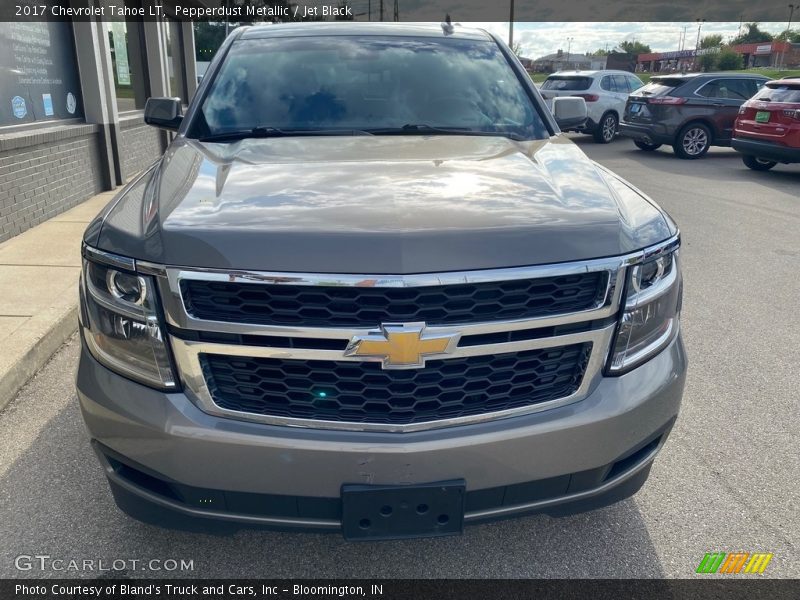 Pepperdust Metallic / Jet Black 2017 Chevrolet Tahoe LT