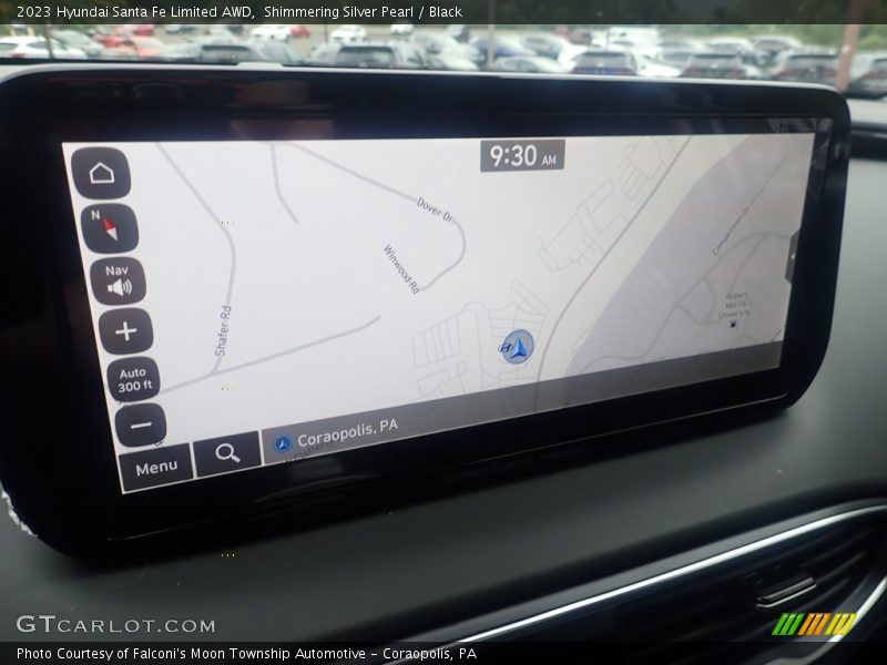 Navigation of 2023 Santa Fe Limited AWD