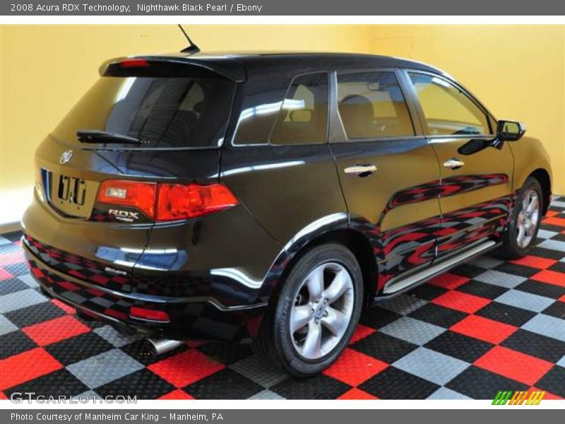 Nighthawk Black Pearl / Ebony 2008 Acura RDX Technology