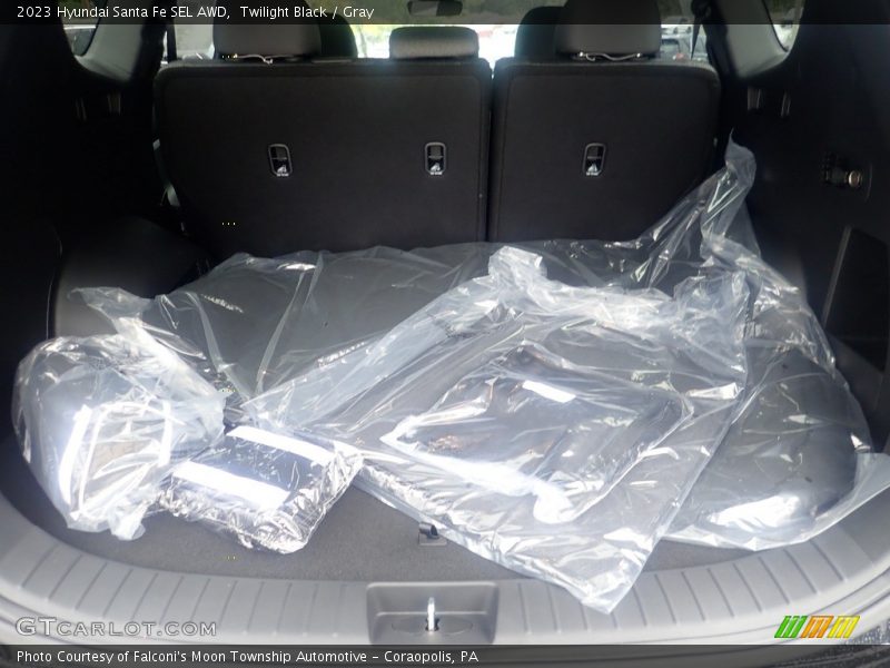 Twilight Black / Gray 2023 Hyundai Santa Fe SEL AWD