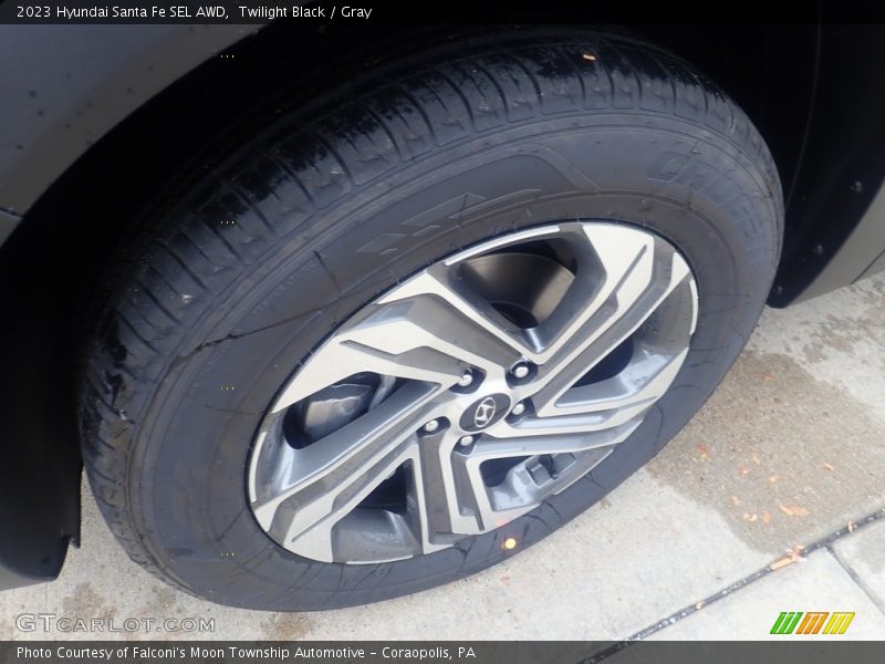 Twilight Black / Gray 2023 Hyundai Santa Fe SEL AWD