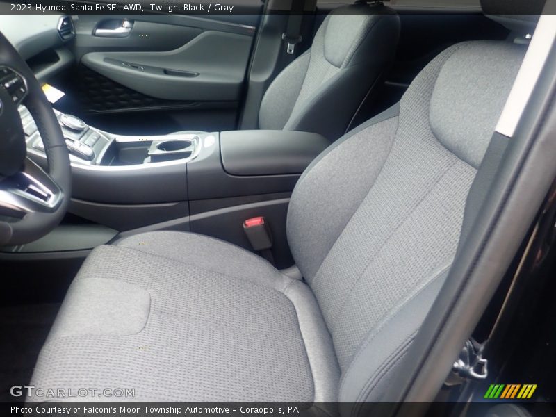 Twilight Black / Gray 2023 Hyundai Santa Fe SEL AWD