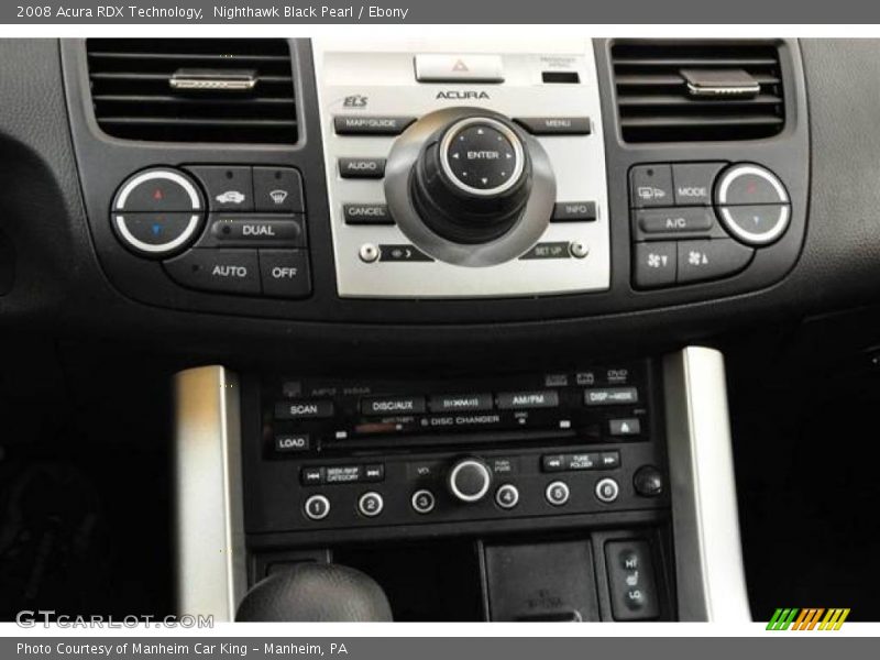 Nighthawk Black Pearl / Ebony 2008 Acura RDX Technology