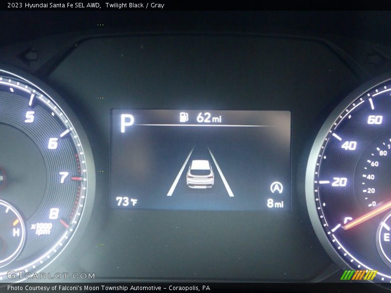 Twilight Black / Gray 2023 Hyundai Santa Fe SEL AWD