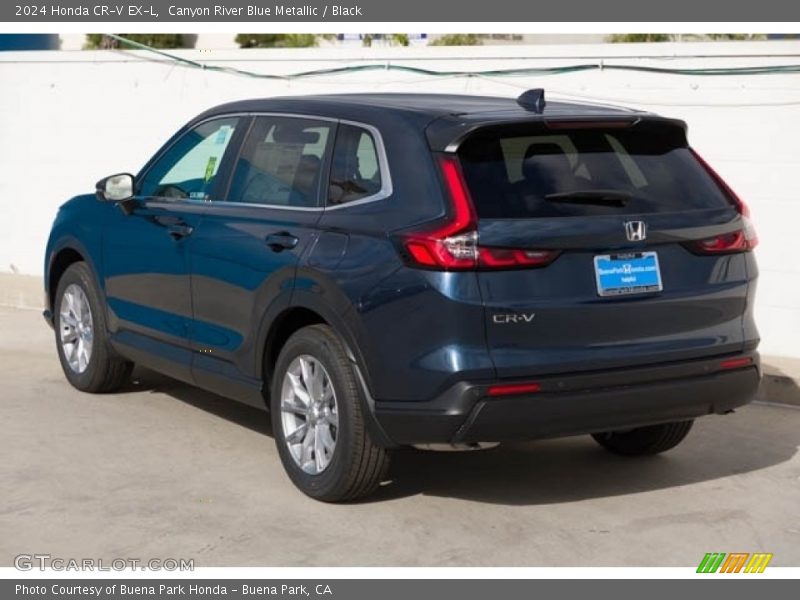 Canyon River Blue Metallic / Black 2024 Honda CR-V EX-L