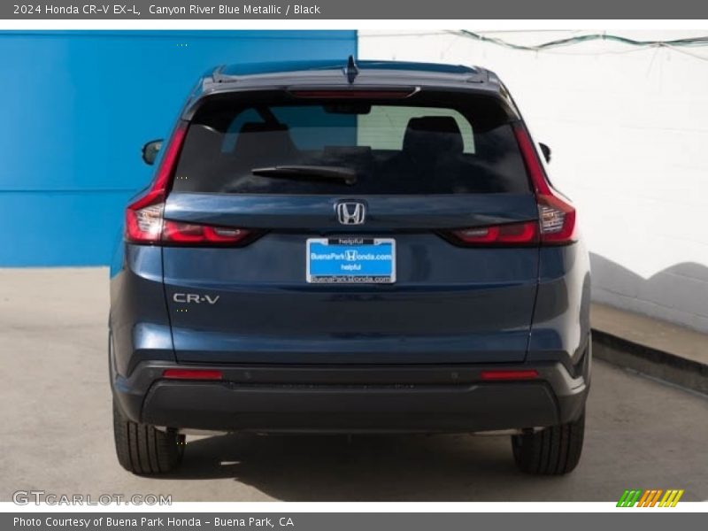 Canyon River Blue Metallic / Black 2024 Honda CR-V EX-L