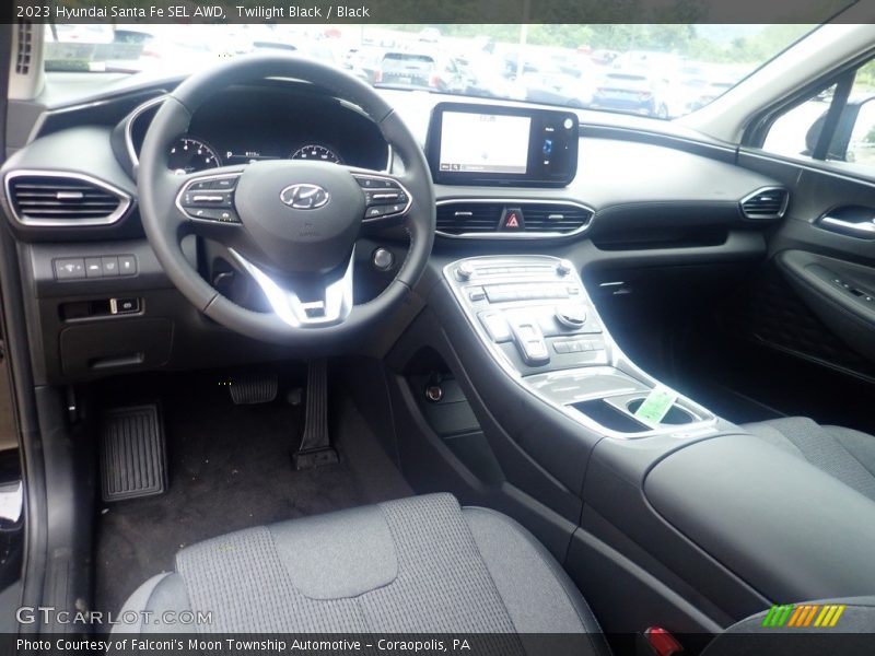 Twilight Black / Black 2023 Hyundai Santa Fe SEL AWD