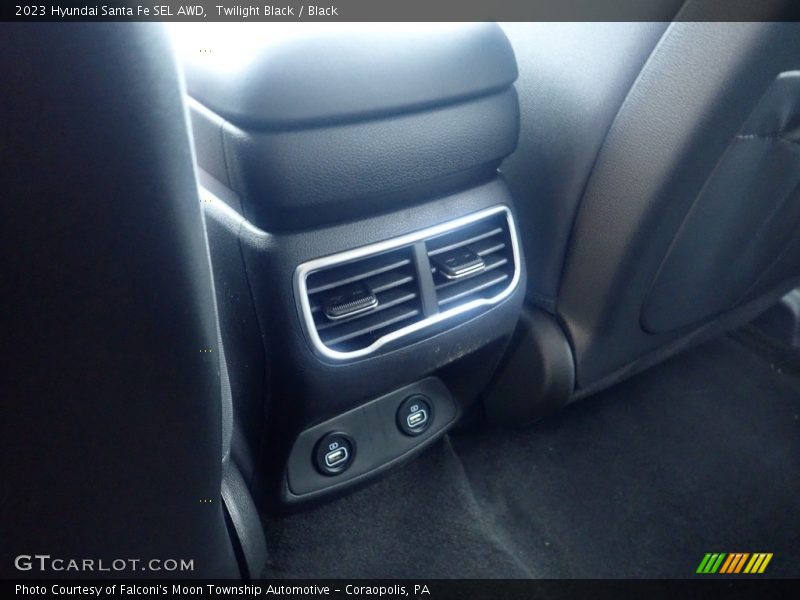 Twilight Black / Black 2023 Hyundai Santa Fe SEL AWD